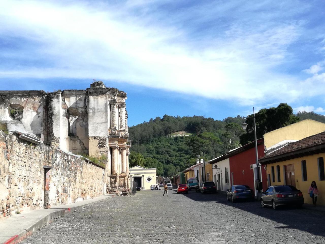 Posada San Sebastian Antigua Bagian luar foto